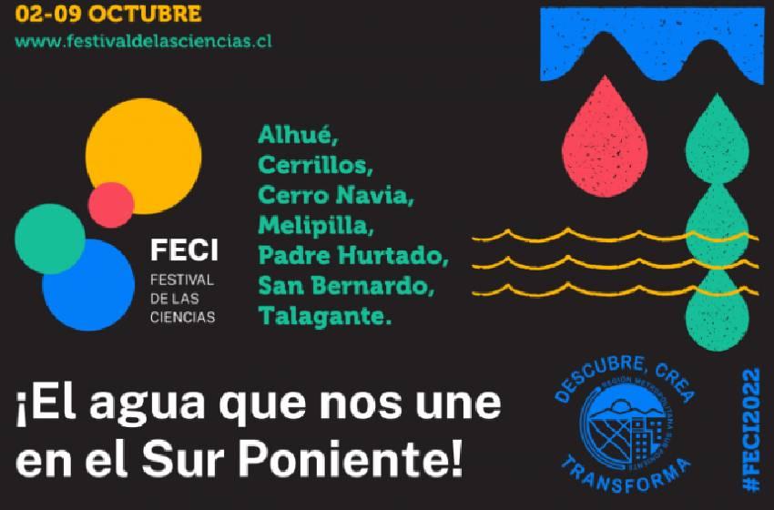 Investigadores U. Mayor enseñarán a cómo cuidar el agua durante el Festival de las Ciencias 2022